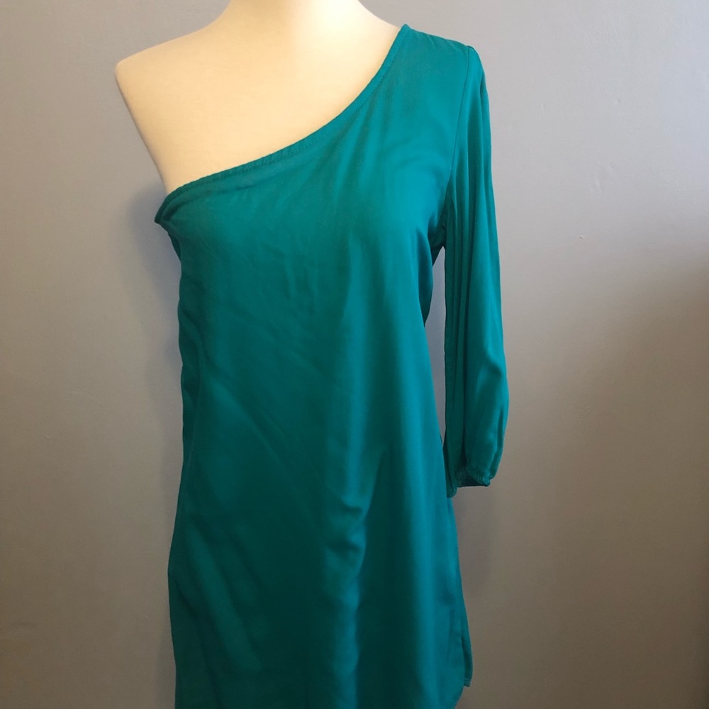 NWT one shoulder mini dress